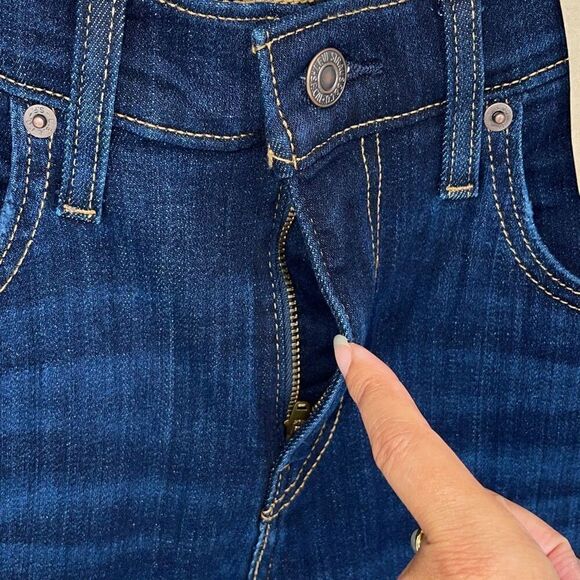 Levi's Womens 724 High Rise Dark Wash Slim Straight Jeans Blue Size 26 NWT‎ - Picture 12 of 15